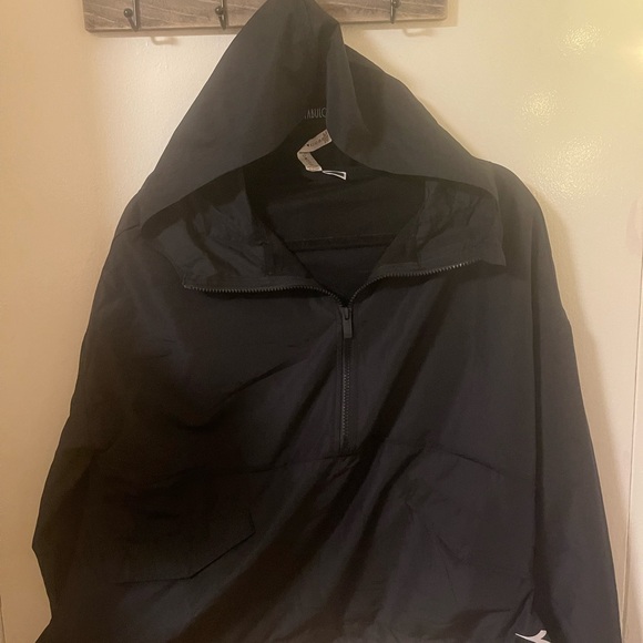 Diadora Jackets & Blazers - DONATED!!! Black Hooded Jacket